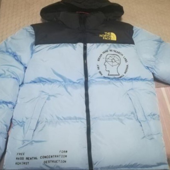 The North Face X Braindead Nuptse Puffer Jacket - Picture 5 of 12